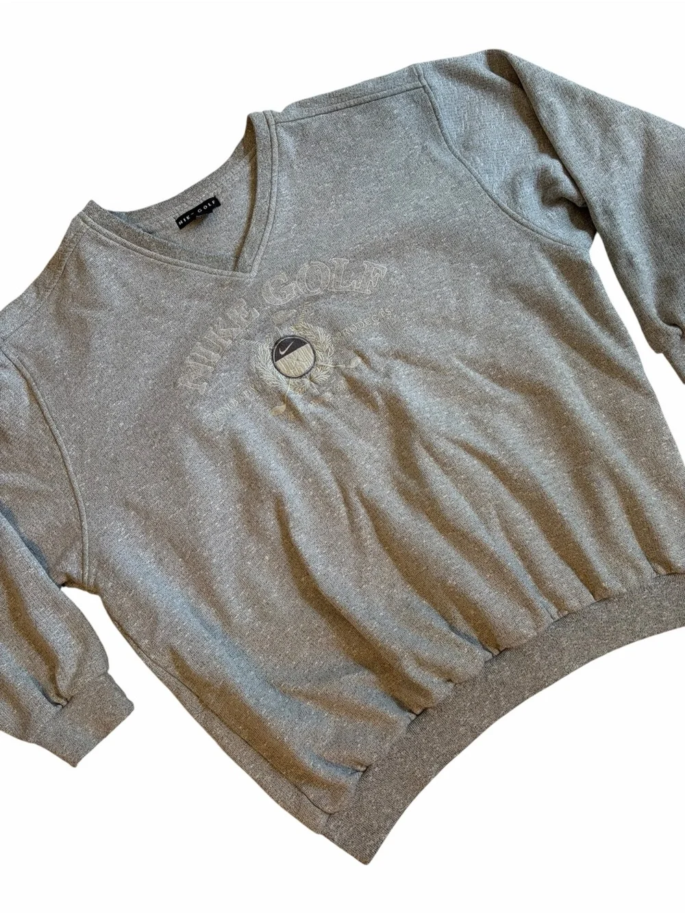 Vintage Nike Golf Embroidered V-Neck Sweatshirt